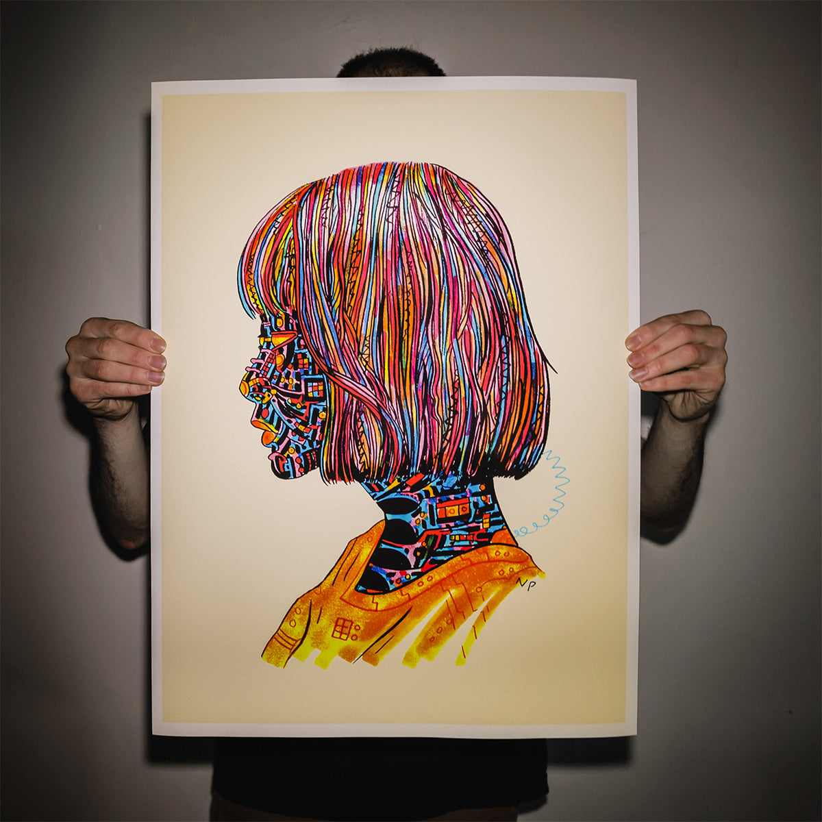 Nick Pyle "Augment VI" Giclee Print