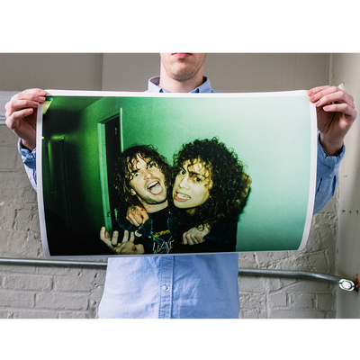 Harald Oimoen "Kerry King & Kirk Hammett: Seattle, WA (1985)" Giclee Print