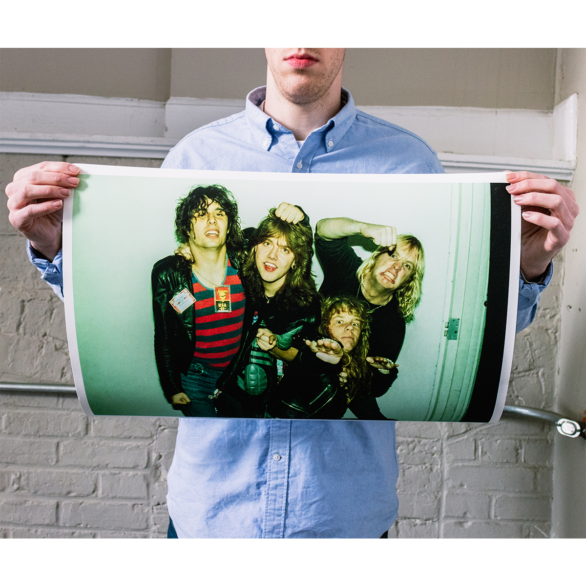 Harald Oimoen "Slayer vs. Metallica: Seattle, WA (1985)" Giclee Print