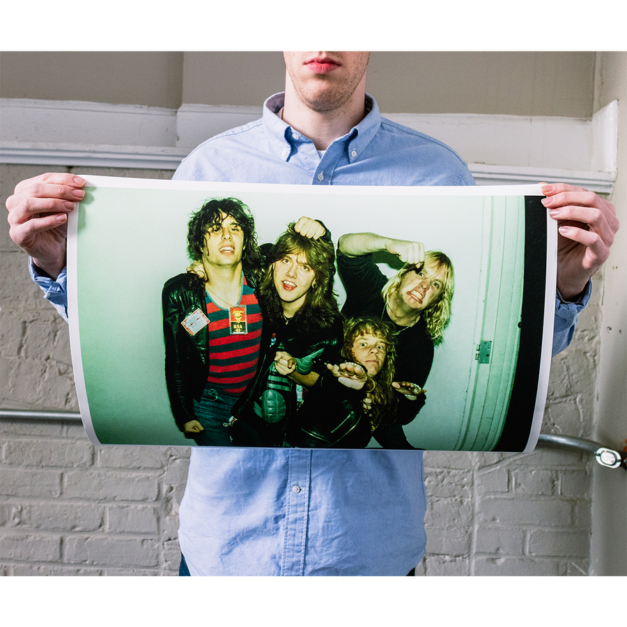 Harald Oimoen "Slayer vs. Metallica: Seattle, WA (1985)" Giclee Print