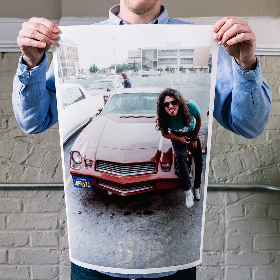 Harald Oimoen "Tom Araya: LA, CA (1985)" Giclee Print