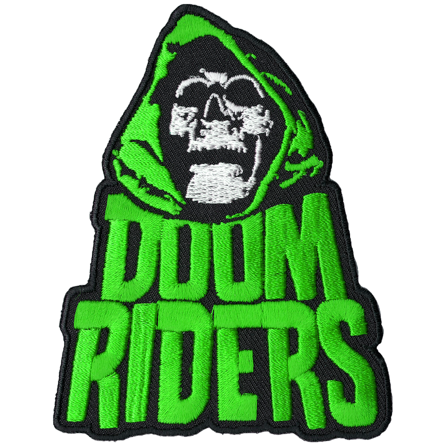 Doomriders "Green Reaper" Embroidered Patch