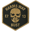 Harm's Way "13 - Positive" Embroidered Patch