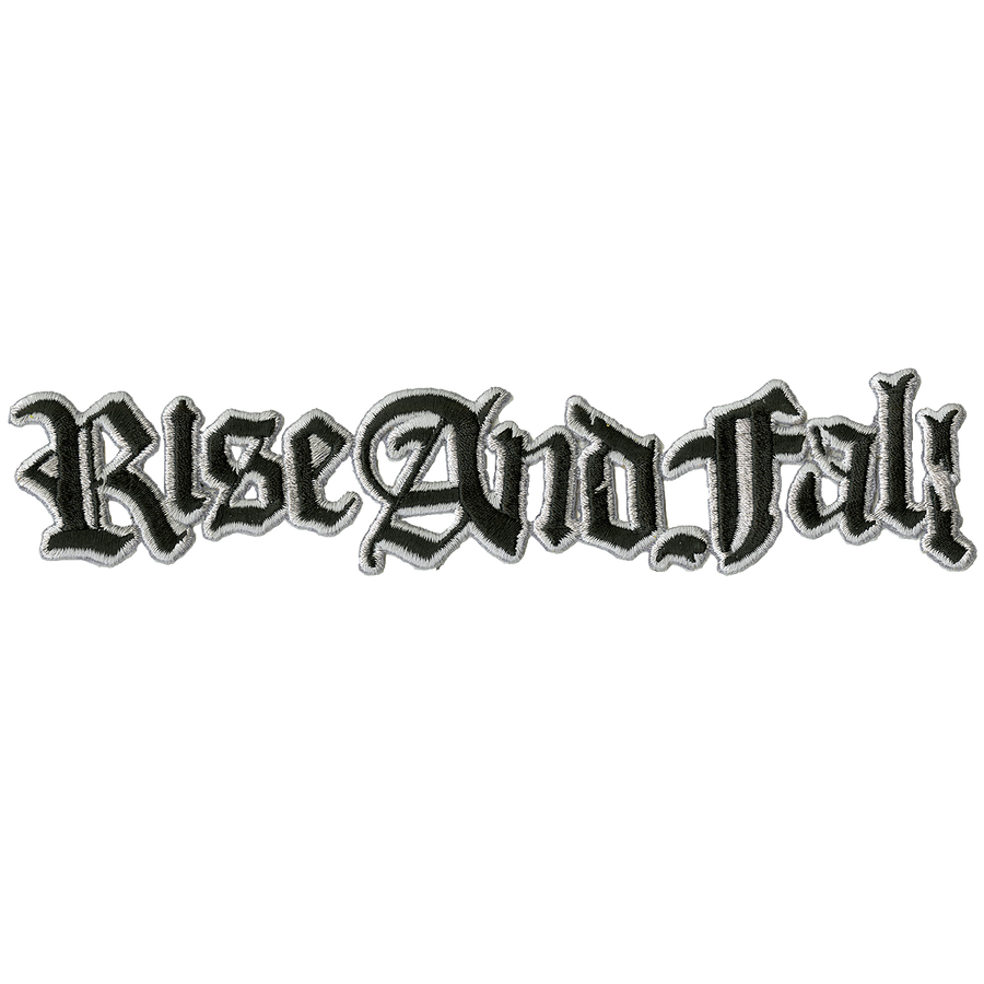 Rise And Fall "Logo" Embroidered Patch