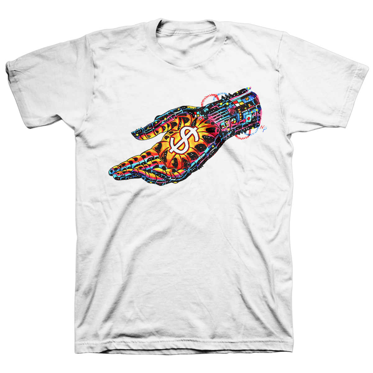 Nick Pyle "Pay Me" White T-Shirt