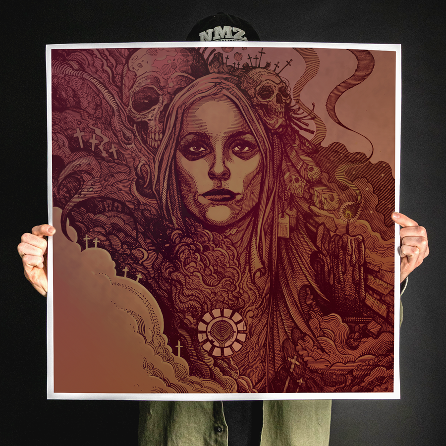 Florian Bertmer x Converge "Jane Live" Giclee Print