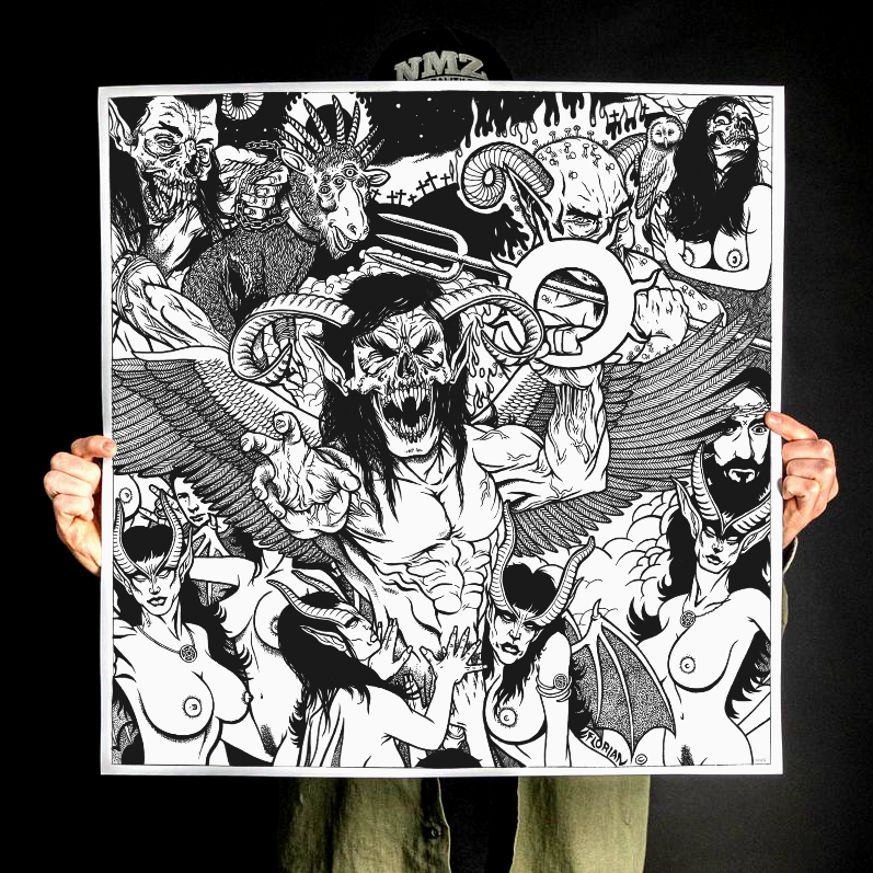Florian Bertmer x Converge "The Poacher Diaries: Purgatory" Giclee Print