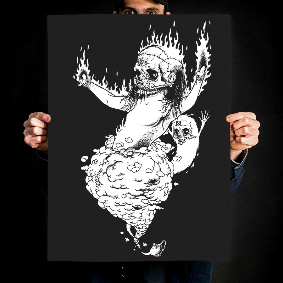 Florian Bertmer x Converge "Rise From Ruin" Giclee Print