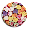 Give Up The Ghost "Candy Hearts" Button