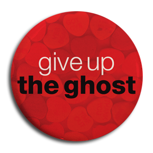 Give Up The Ghost "We're Down... Red" Button