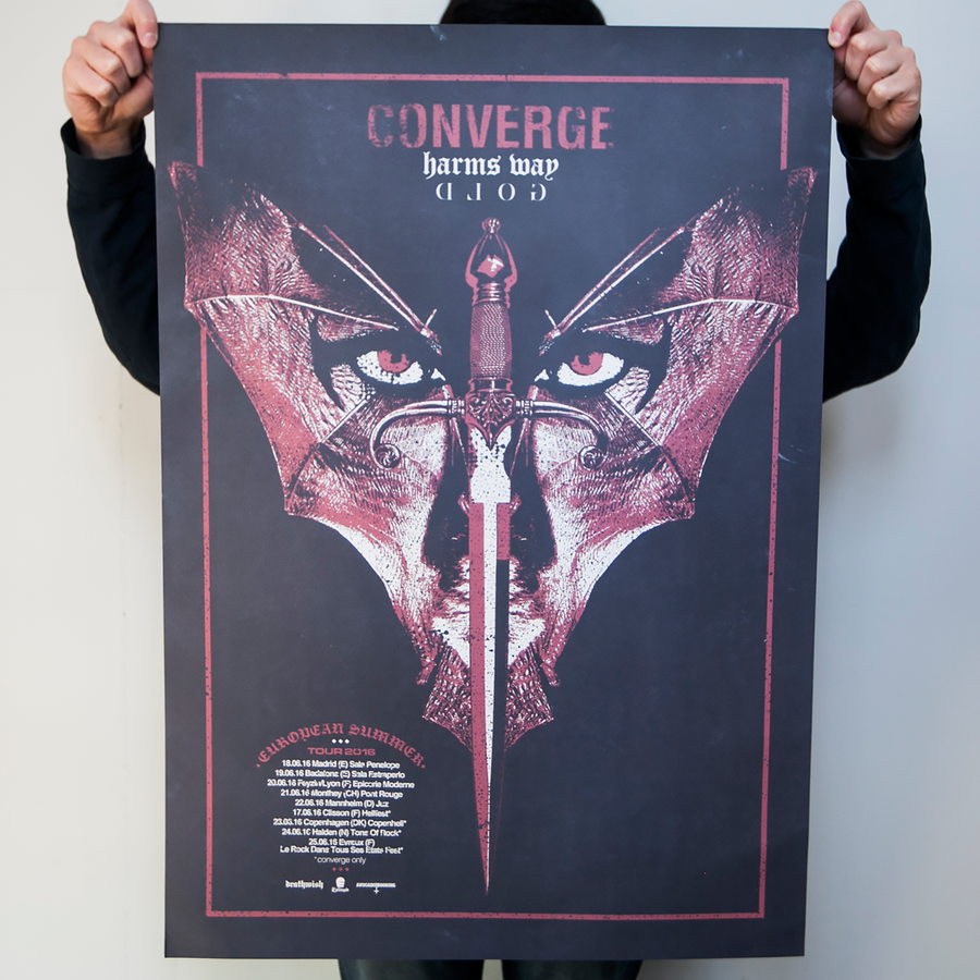 Converge "Summer Tour 2016: Eyes" Poster