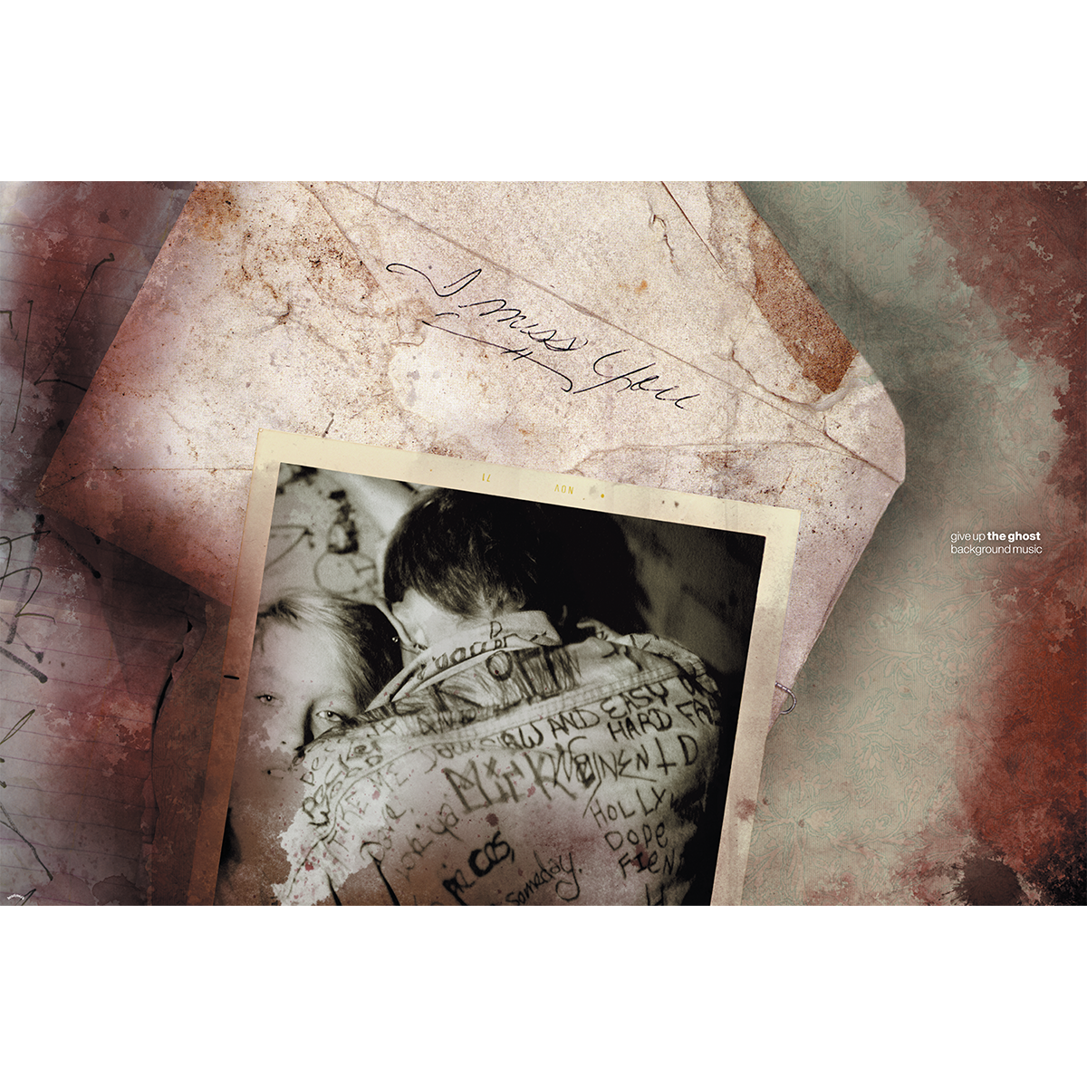 Give Up The Ghost "Background Music" Poster