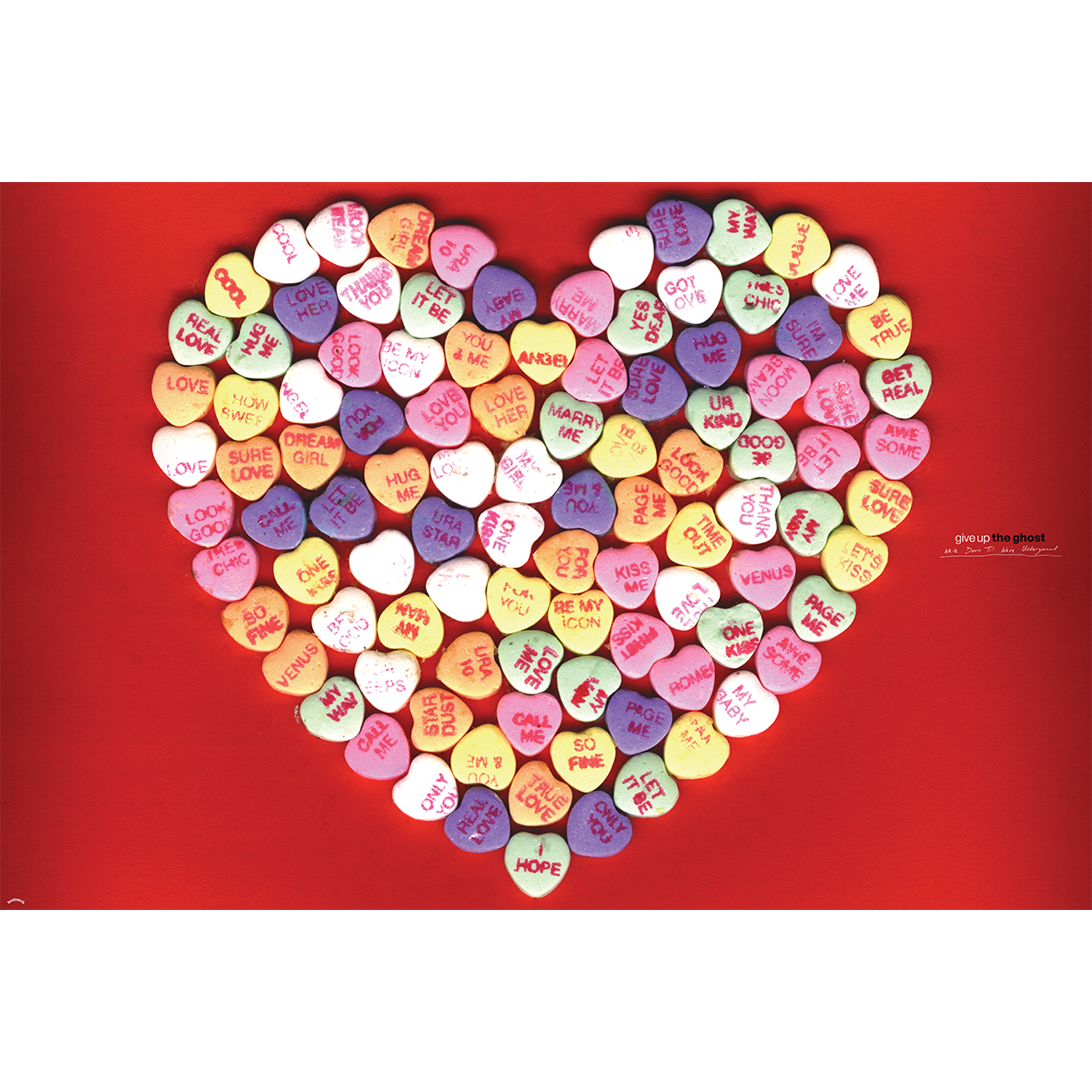 Give Up The Ghost "We're Down Til We're Underground" Poster