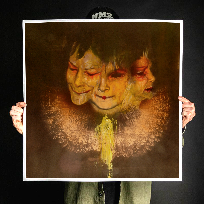 Paul Romano "Piss Angel" Giclee Print