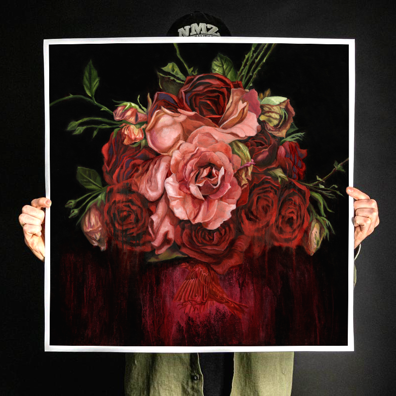 Paul Romano "Ward Of Roses" Giclee Print