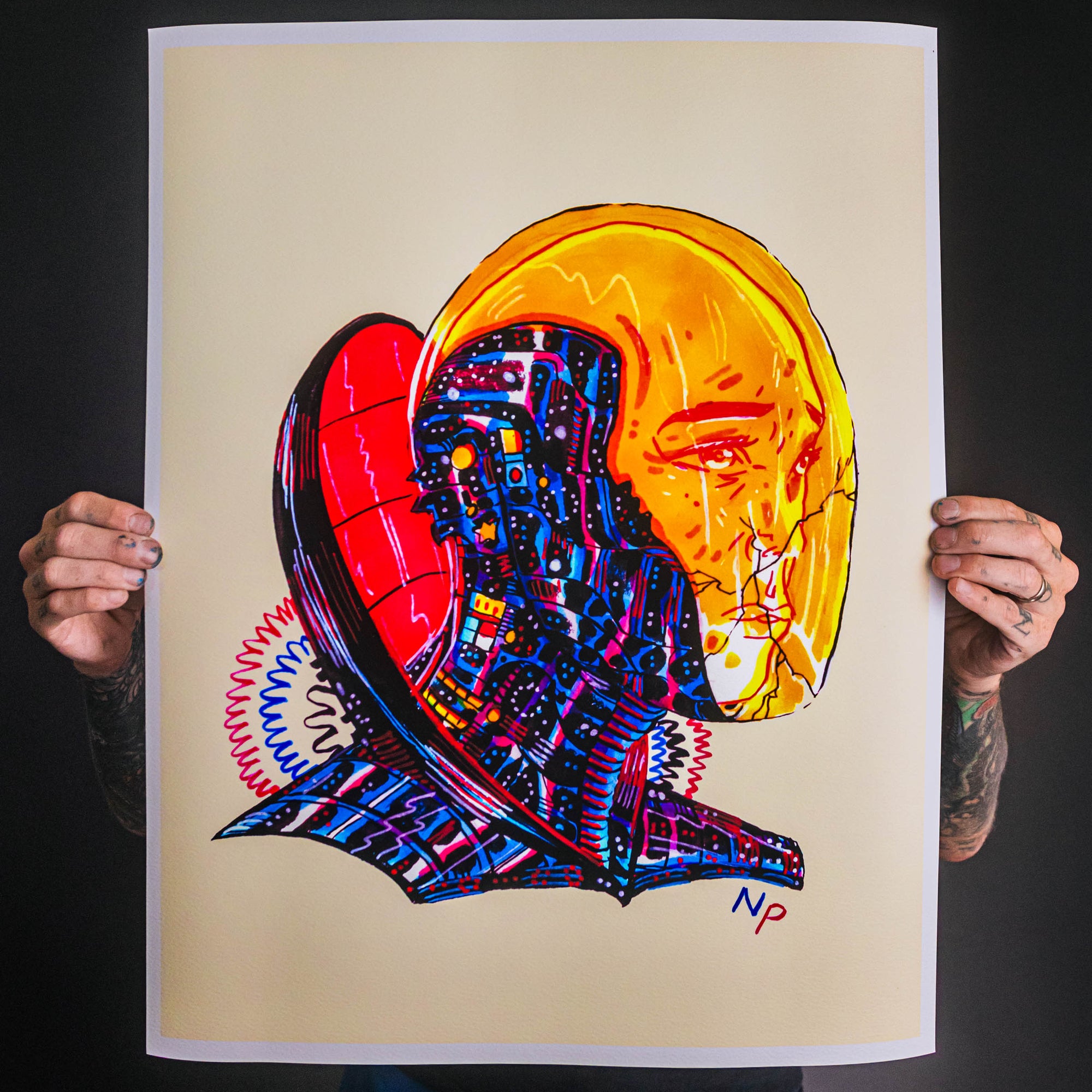 Nick Pyle "Compromised" Giclee Print