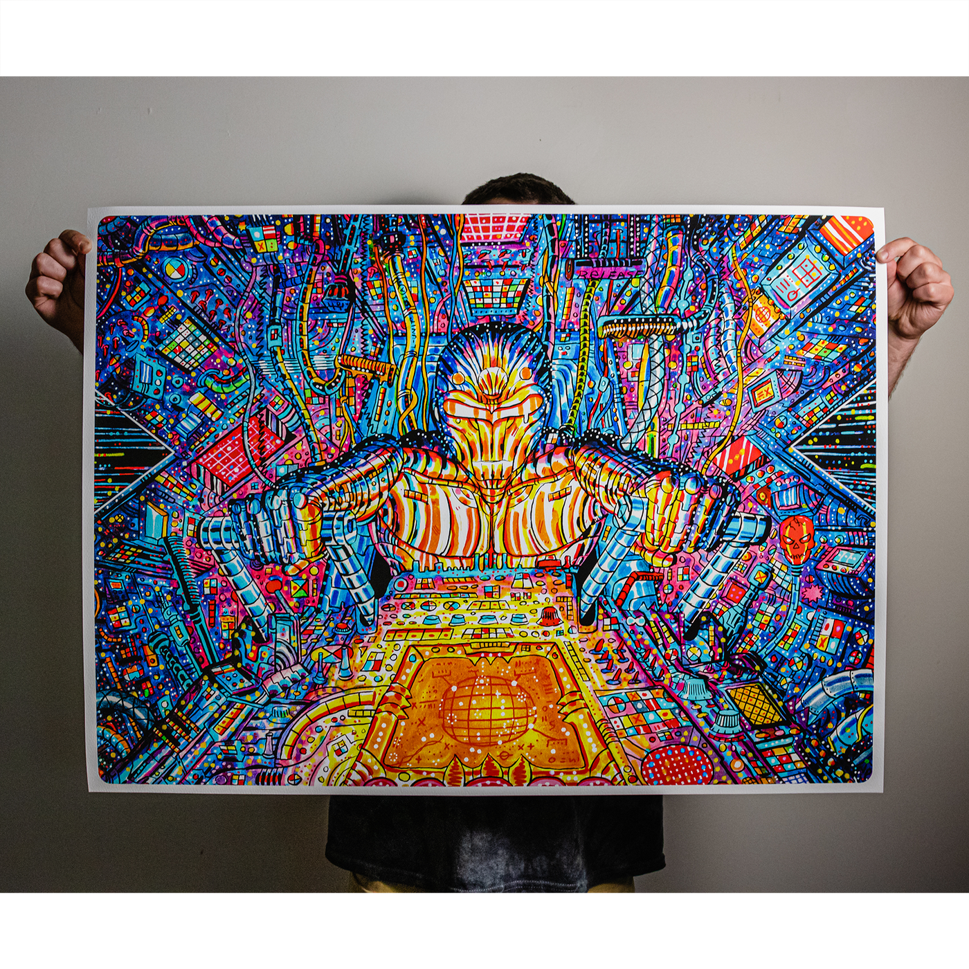 Nick Pyle "Cockpit" Giclee Print