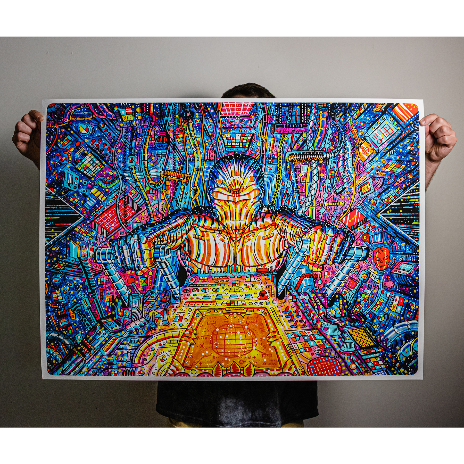 Nick Pyle "Cockpit" Giclee Print