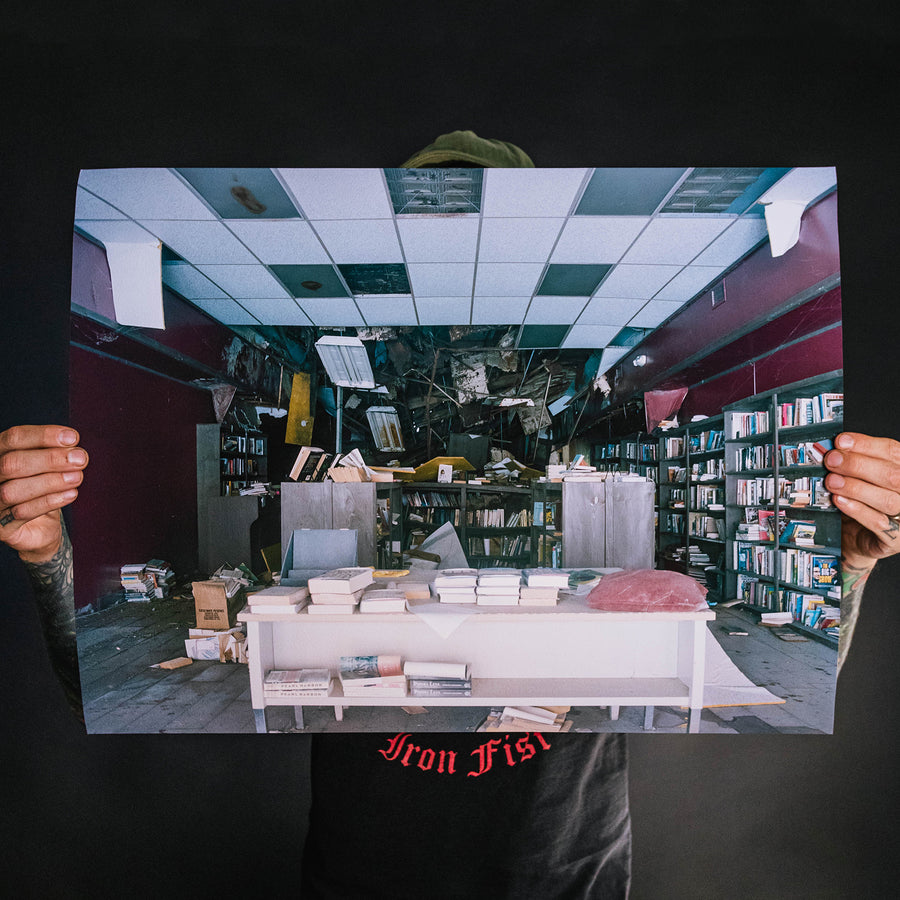 Reid Haithcock "Continual Disaster: The Library" Giclee Print