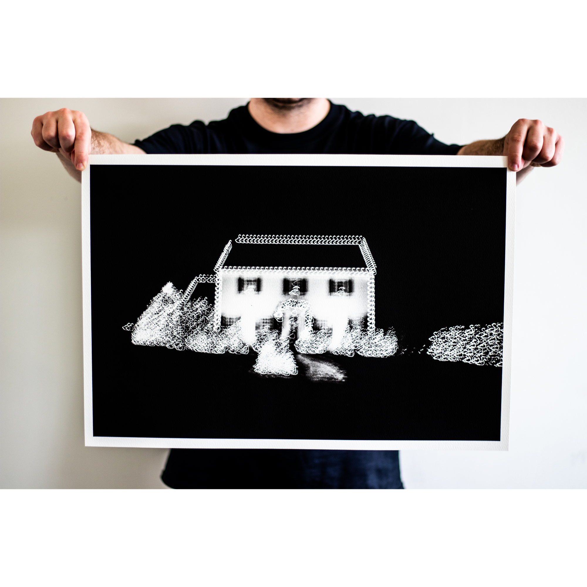 Reid Haithcock "Winter Series: Lights" Giclee Print