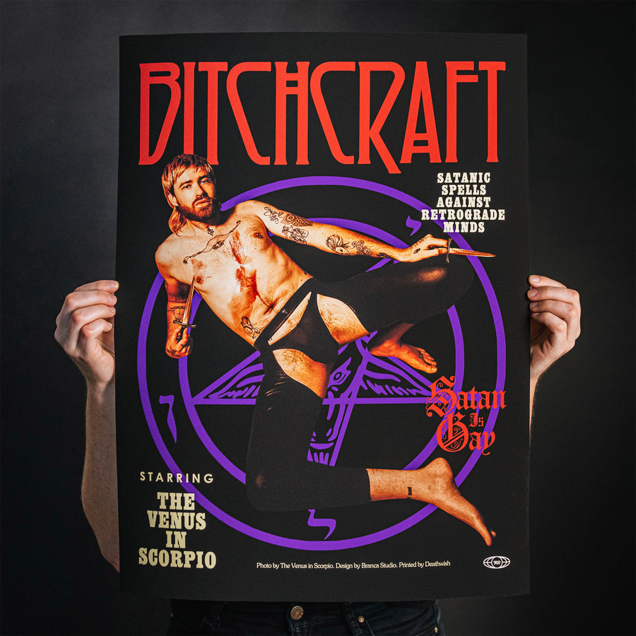 Branca Studio & The Venus In Scorpio "Bitchcraft" Giclee Print