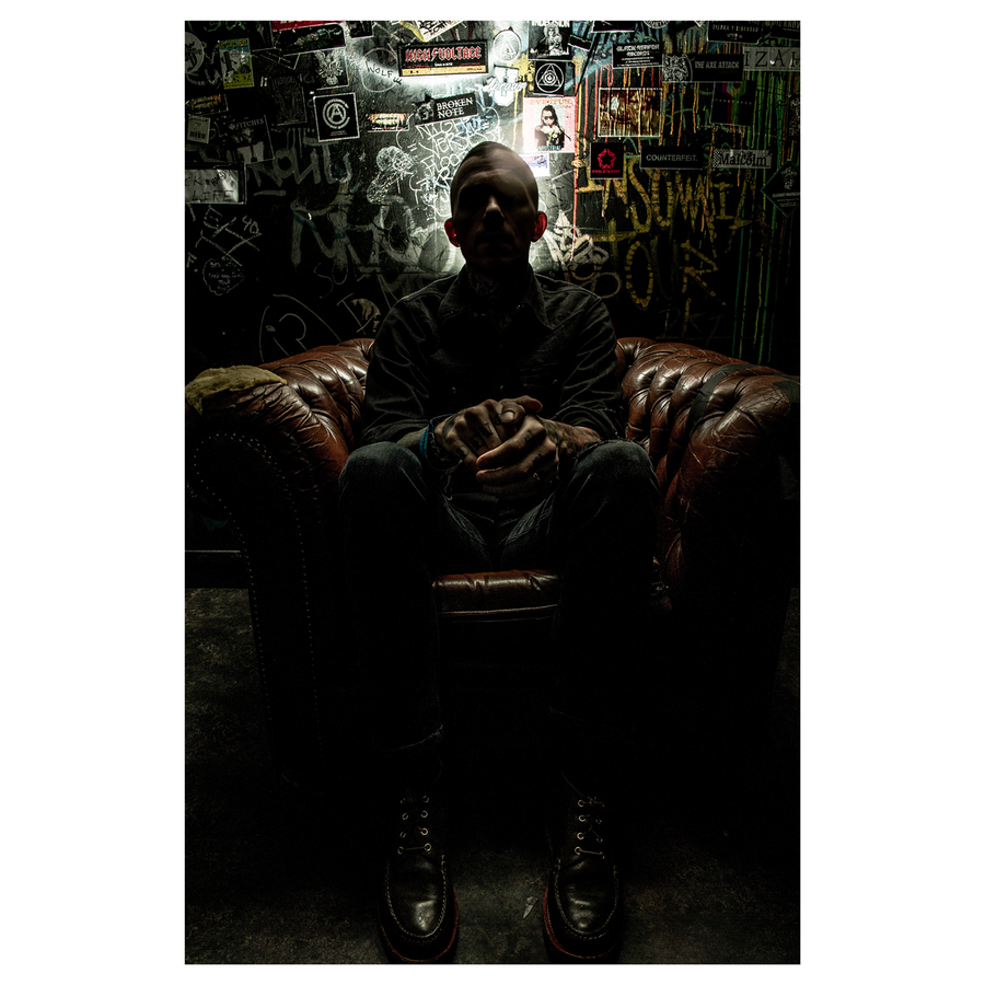 Nick Sayers "Wear Your Wounds: Jacob Bannon" Giclee Print