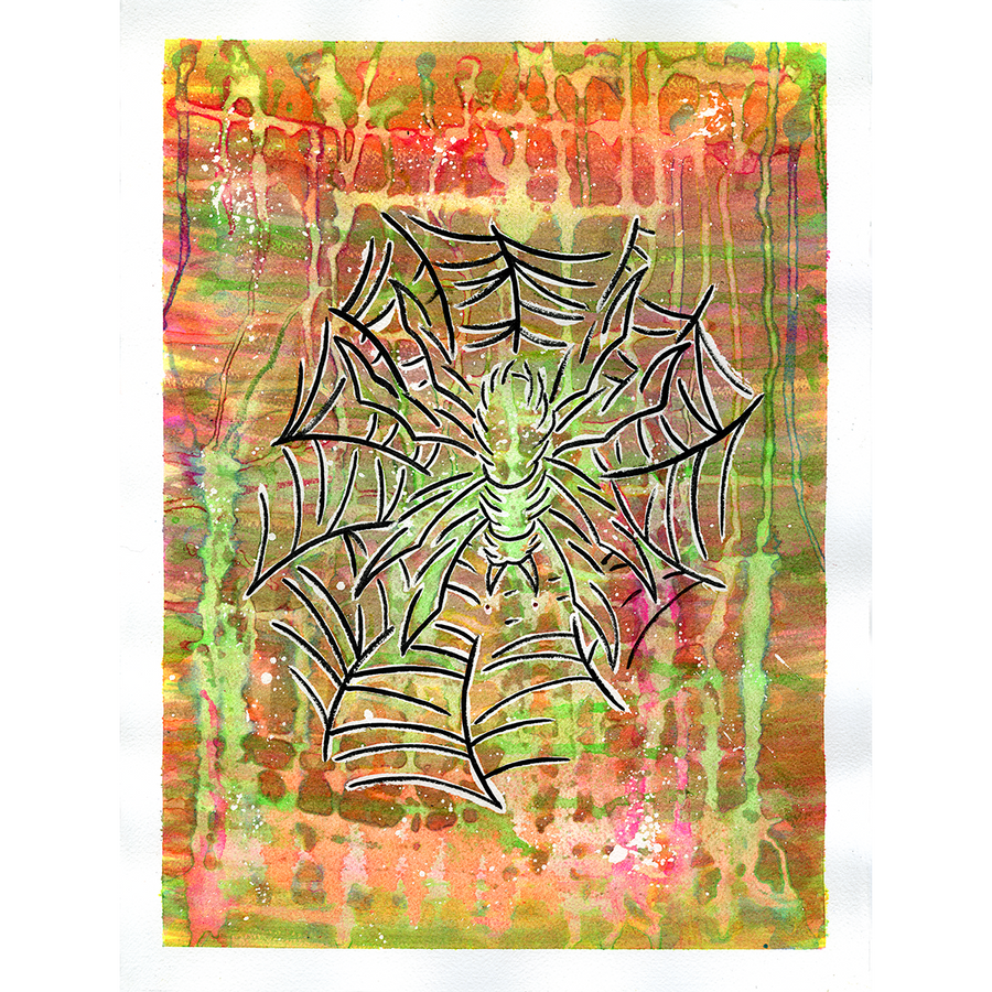 Sean Martin "Arachnid" Original Painting