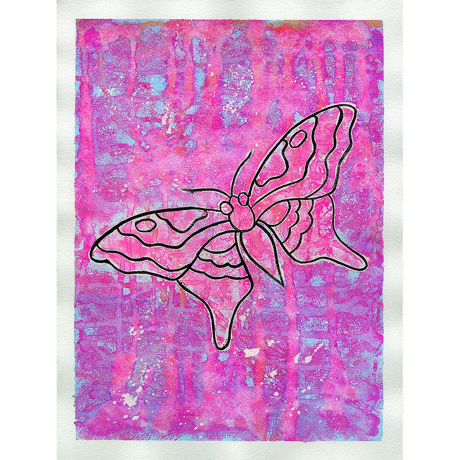 Sean Martin "Butterfly" Original Painting