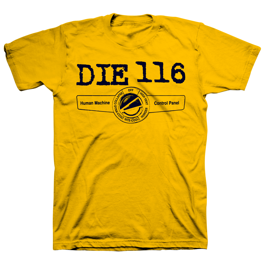 Die 116 "Human Machine" Yellow T-Shirt
