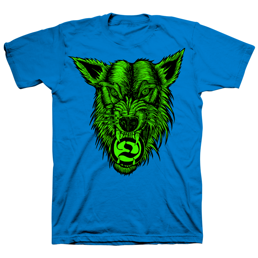 Deathwish "McNett Wolf" Blue T-Shirt