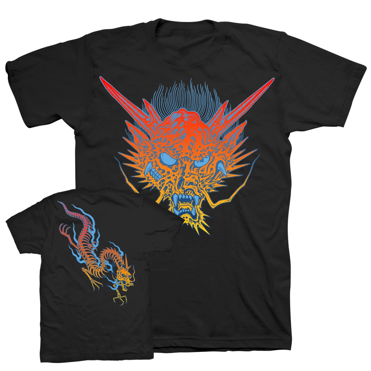 Marc Nava "Dragons" Black T-Shirt