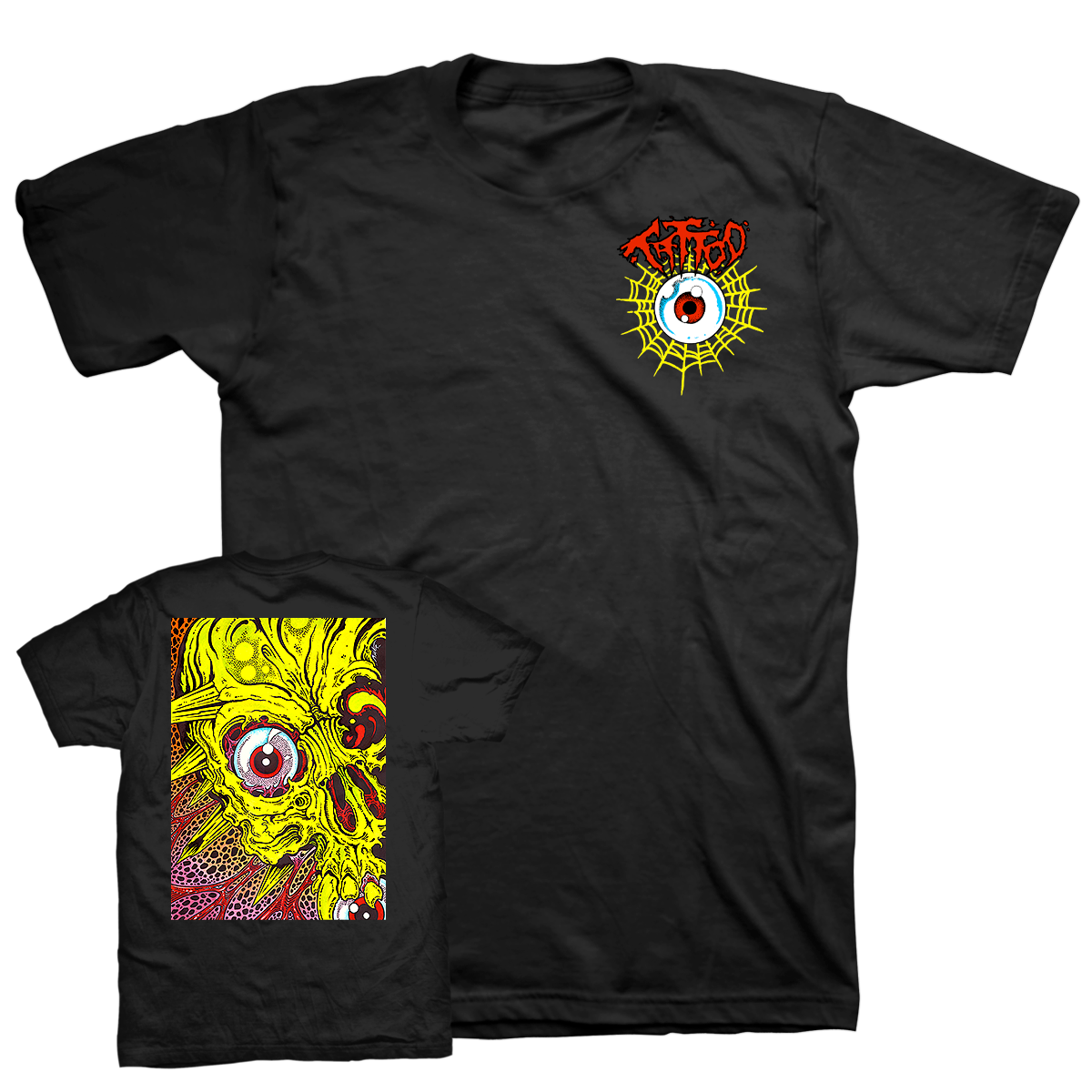 Marc Nava "Slime Skull" Black T-Shirt