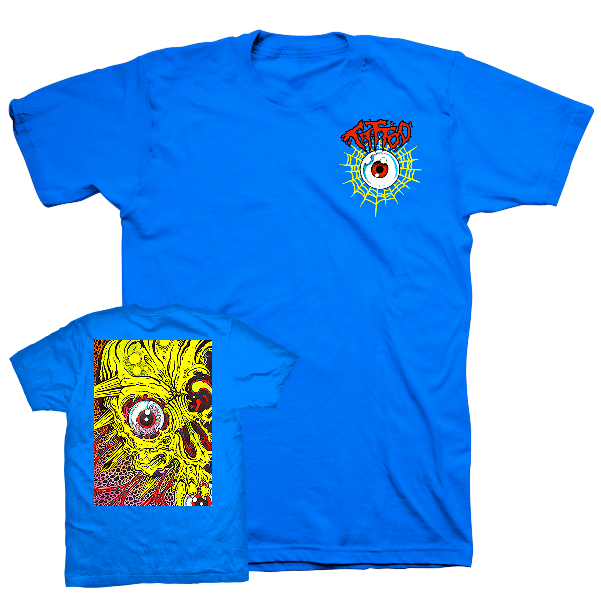 Marc Nava "Slime Skull" Blue T-Shirt