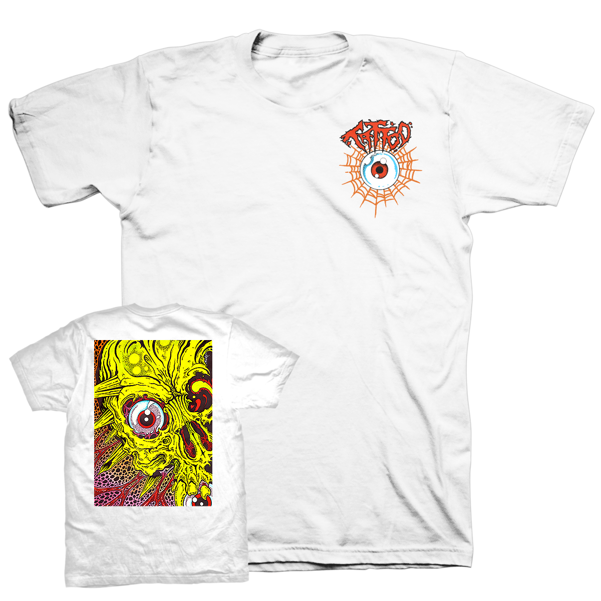 Marc Nava "Slime Skull" White T-Shirt