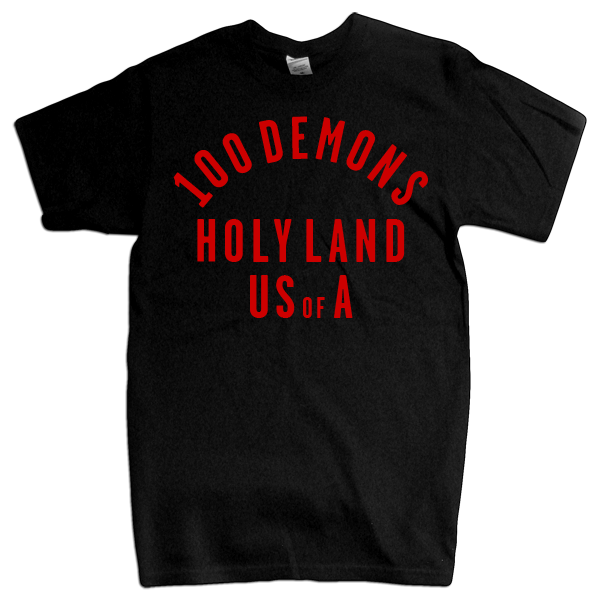 100 Demons "HolyLand" Black T-Shirt