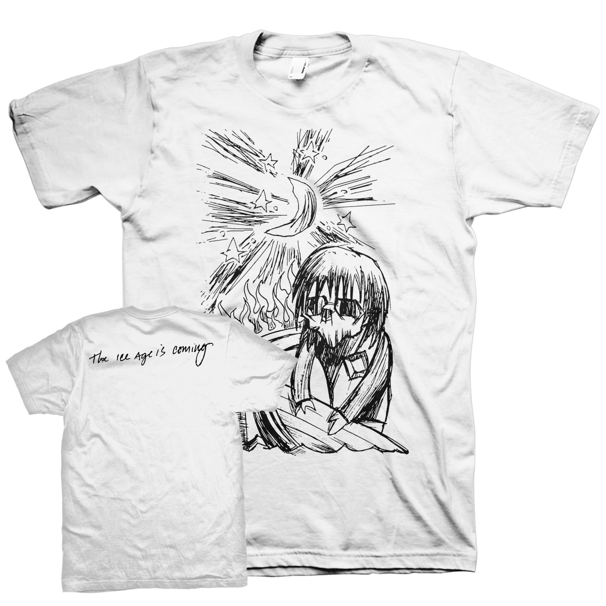 American Nightmare "The Ice Age Is Coming" White T-Shirt