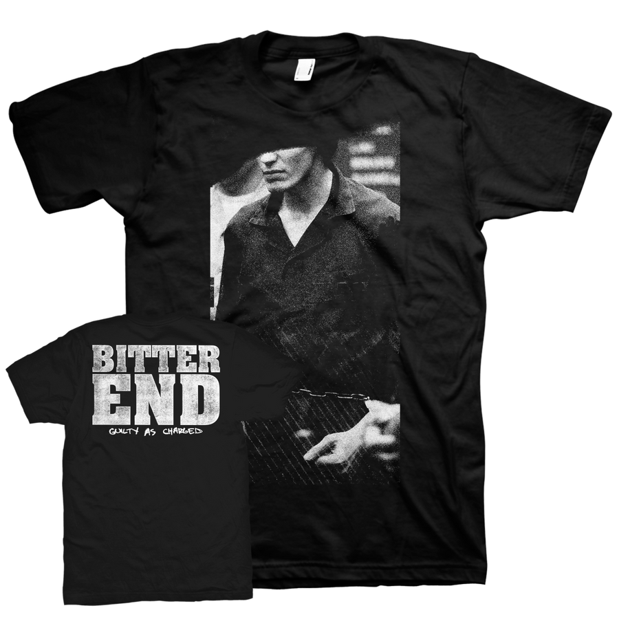Bitter End "Guilty As Charged" Black T-Shirt