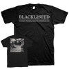 Blacklisted "When People Grow, People Go - Logo" Black T-Shirt