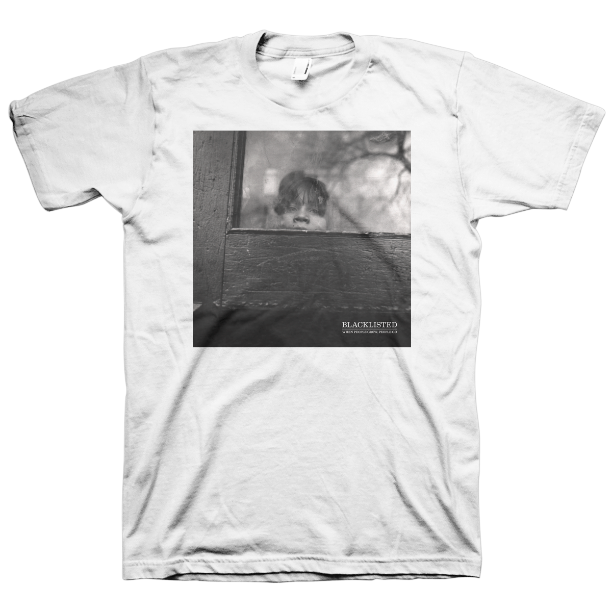 Blacklisted "When People Grow, People Go" White T-Shirt