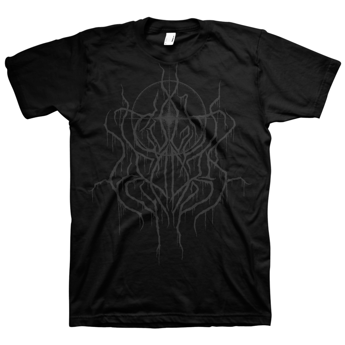 Cult Leader Grey Logo Black T Shirt Deathwish Inc