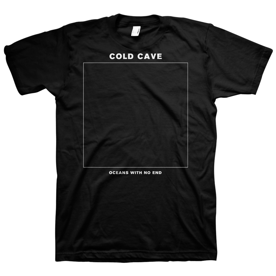 Cold Cave "Oceans With No End" Black T-Shirt