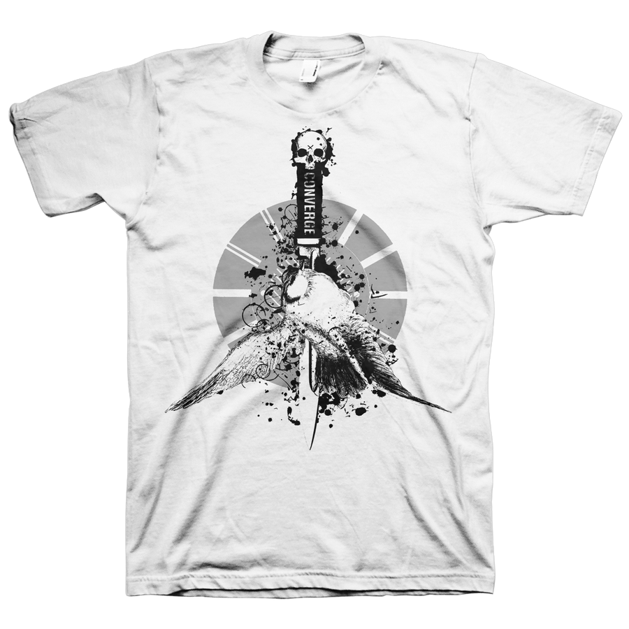 Converge "Glory In Vengeance" White T-Shirt