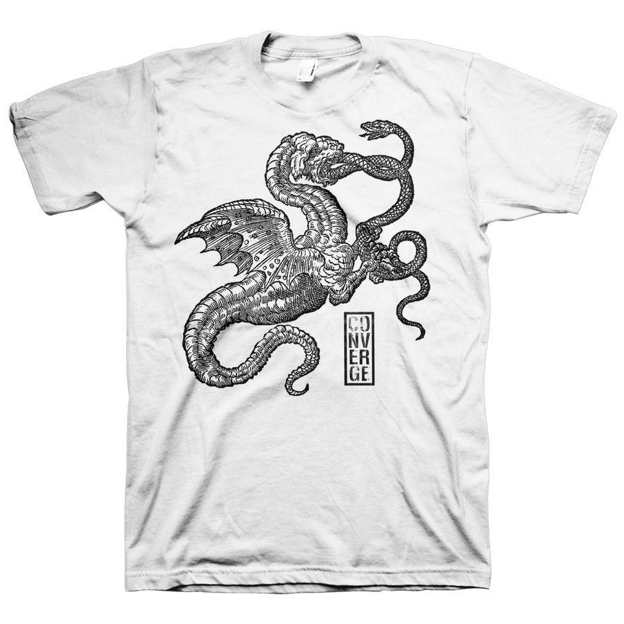 Converge "Evil Eats Evil" White T-Shirt