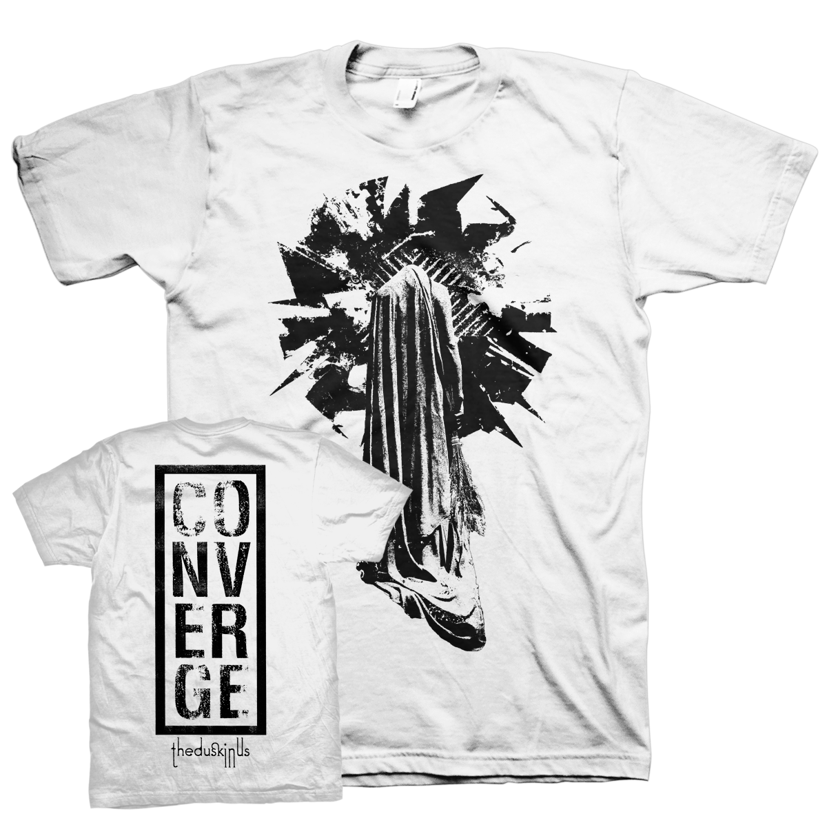 Converge "The Dusk In Us Statue" White T-Shirt