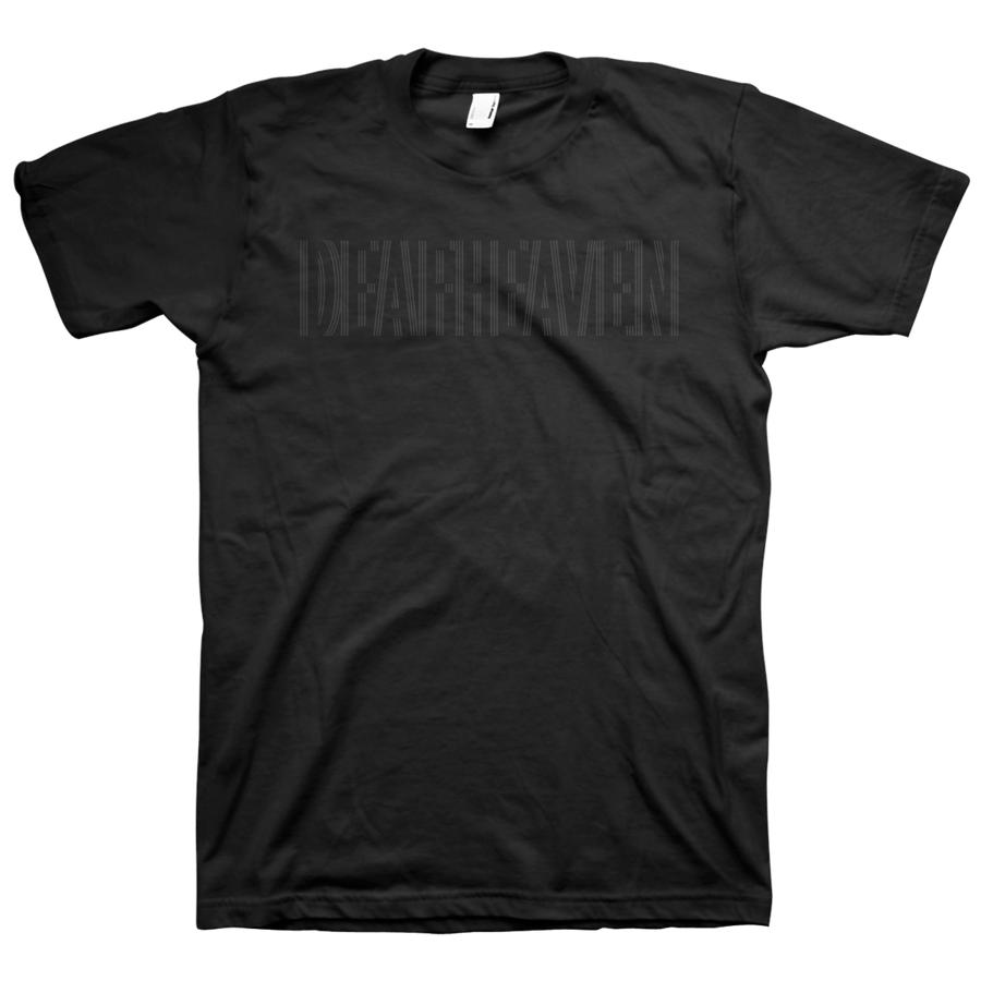 Deafheaven "Logo" Black On Black T-Shirt
