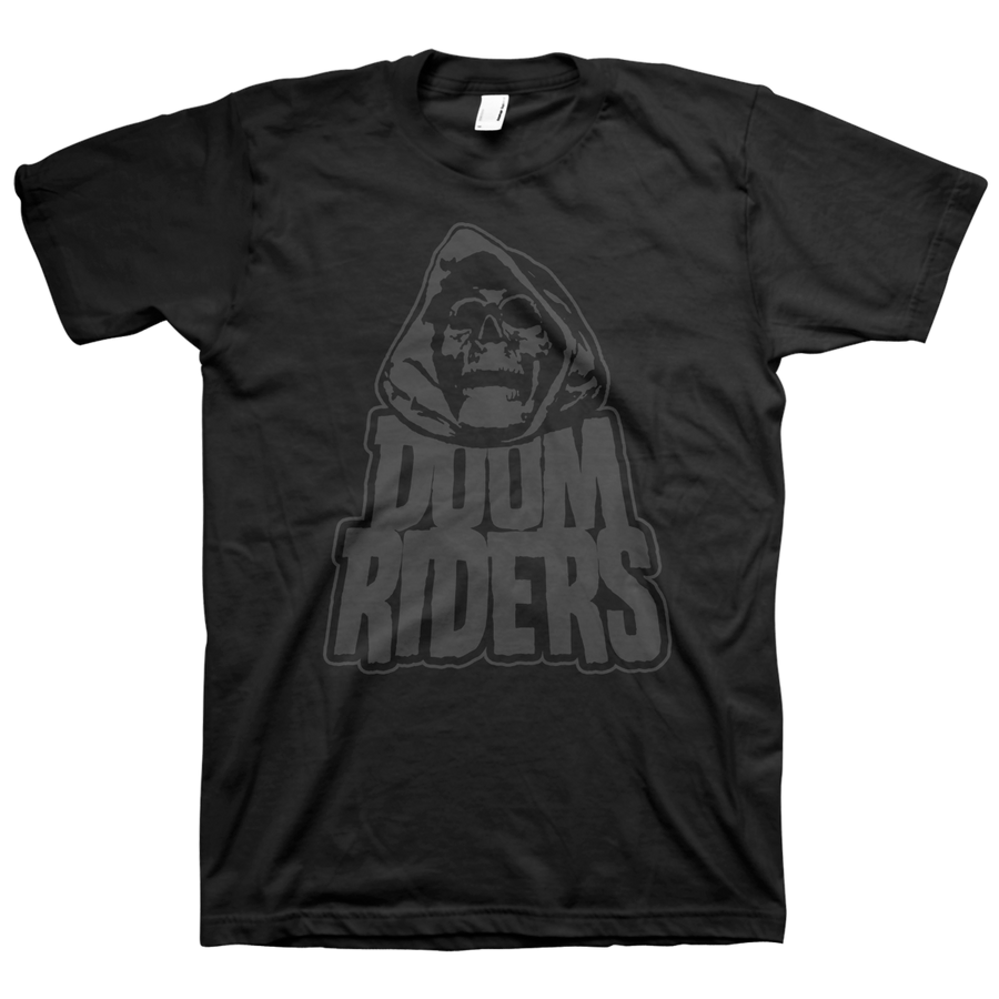 Doomriders "Reaper" Black On Black T-Shirt
