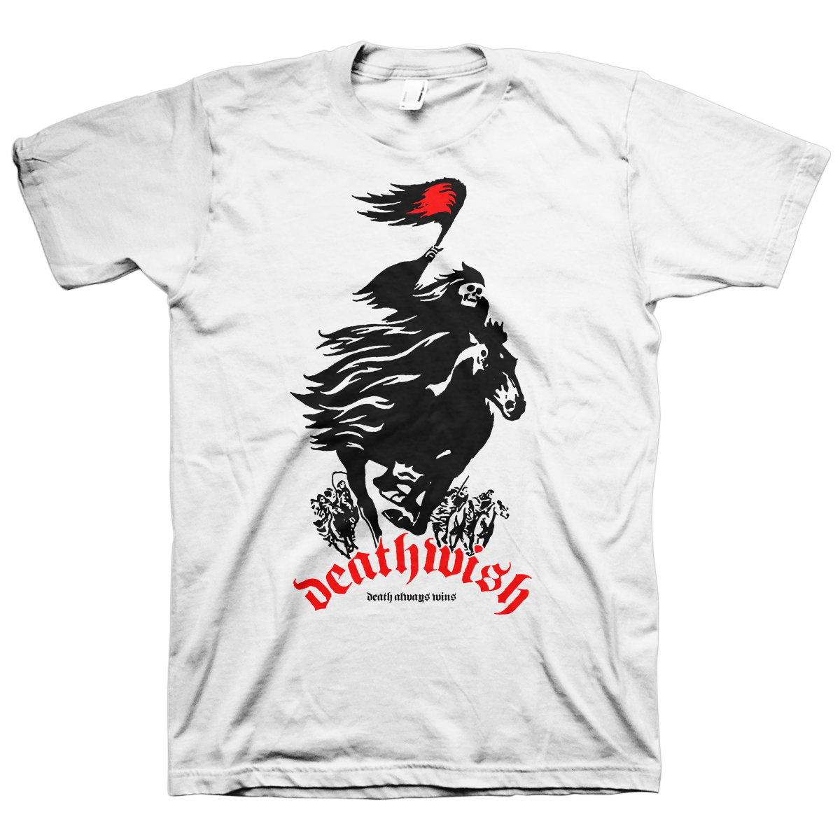 Deathwish "Death Riders" White T-Shirt