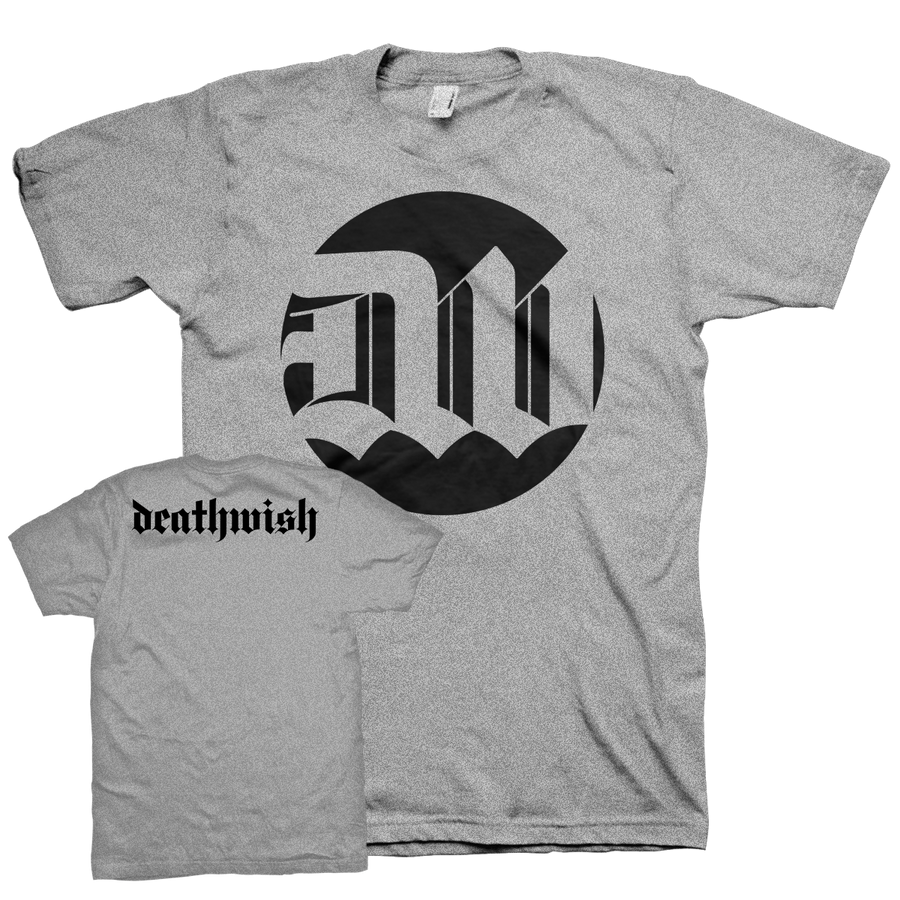 Deathwish "New Logo" Heather Grey T-Shirt