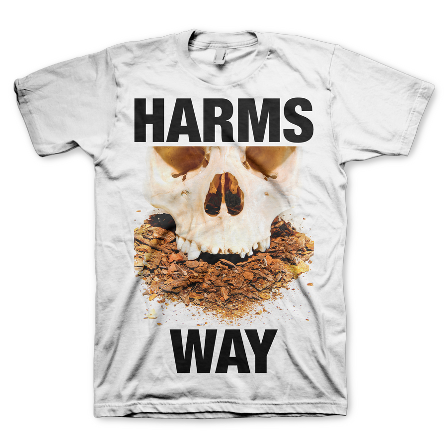 Harm's Way "Skull" White T-Shirt