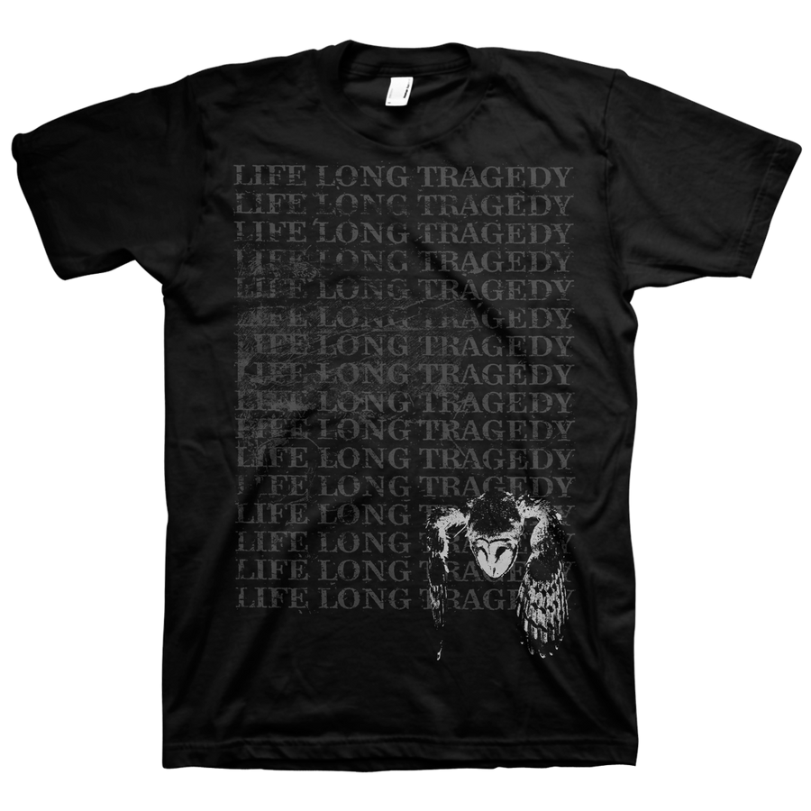 Life Long Tragedy "Owl" Black T-Shirt